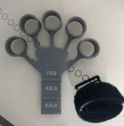 Silicone 5-Finger Finger Trainer, Wrist Tension Device, Shooting Corrector, Auxiliary Grip Strength Training